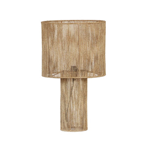 TOV Furniture Hope Natural Jute Table Lamp - Handcrafted Boho Chic Lighting for Cozy Home Décor and Style Small TOV-G18457