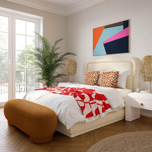 TOV Furniture Leslie Natural Table Lamp – Handcrafted Jute & Mango Wood Design for Cozy, Bohemian Home Decor TOV-G18459