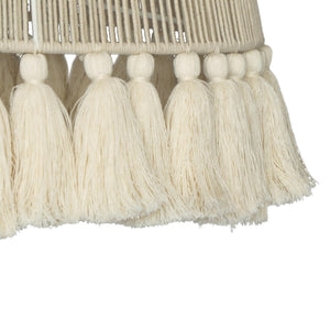 TOV Furniture June White Floor Lamp - Elegant Boho Chic Design with Gold Accents for Warm, Inviting Illumination Medium TOV-G18463