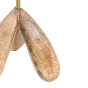 TOV Furniture Alondra Handcrafted Wooden Floor Lamp - Tripod Design with Woven Shade for Bohemian & Coastal Decor TOV-G18482