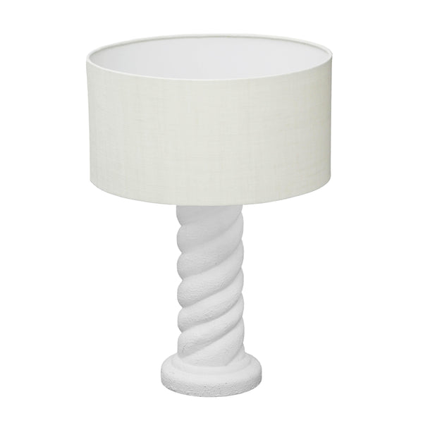 Rapunzel White and Cream Table Lamp TOV-G18556 TOV Furniture