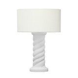 Rapunzel White and Cream Table Lamp TOV-G18556 TOV Furniture