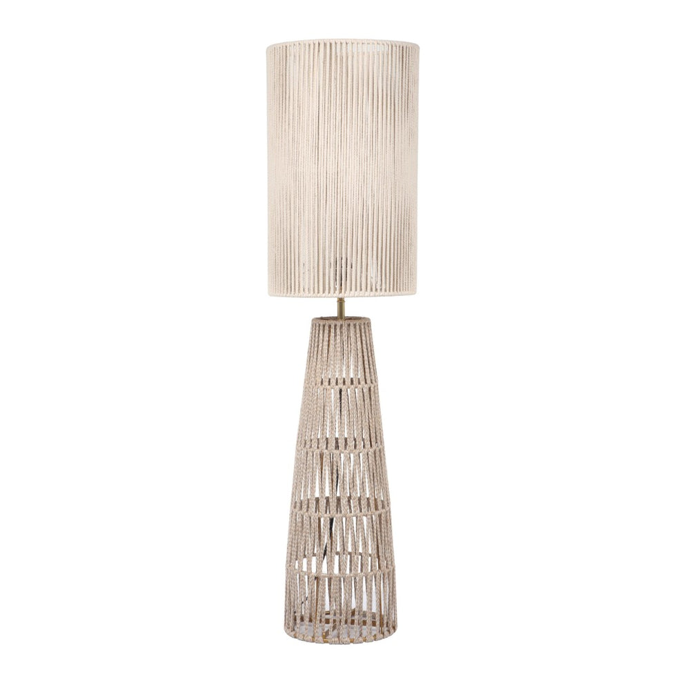 TOV Furniture Beam Cream Natural Jute Floor Lamp – Handcrafted Eco-Friendly Lighting for Cozy Living Spaces TOV-G18562