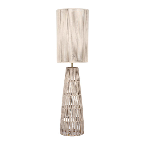 TOV Furniture Beam Cream Natural Jute Floor Lamp – Handcrafted Eco-Friendly Lighting for Cozy Living Spaces TOV-G18562