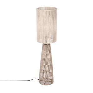 TOV Furniture Beam Cream Natural Jute Floor Lamp – Handcrafted Eco-Friendly Lighting for Cozy Living Spaces TOV-G18562