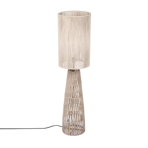 TOV Furniture Beam Cream Natural Jute Floor Lamp – Handcrafted Eco-Friendly Lighting for Cozy Living Spaces TOV-G18562