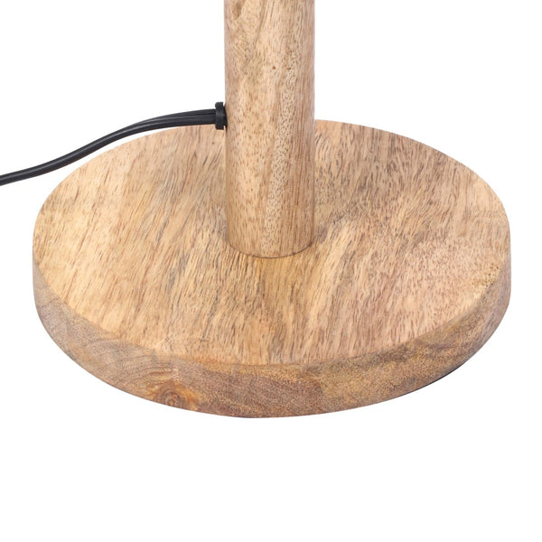 TOV Furniture Jula Natural Jute Table Lamp - Handcrafted Eco-Friendly Design with Wavy Shade for Cozy Illumination TOV-G18563