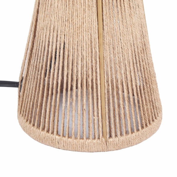 TOV Furniture Oddy Jute Table Lamp - Handcrafted Mushroom-Inspired Accent for Eco-Friendly Home Decor & Warm Lighting Natural TOV-G18564