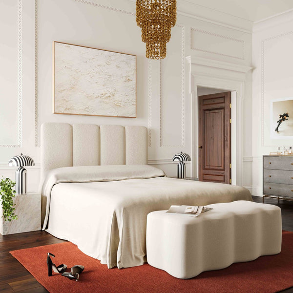 TOV Furniture Maiori Striped Papier Mache Table Lamp - Handcrafted Charm for a Playful, Sophisticated Accent Black Stripes TOV-G18570