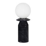 Globe Onyx Black Marble Lamp TOV-G18583 TOV Furniture