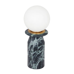 Globe Malachite Green Marble Lamp TOV-G18584 TOV Furniture