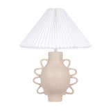 Hazza Cream Pleated Table Lamp TOV-G18586 TOV Furniture