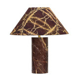 Mable Red Levanto Marble Table Lamp TOV-G18620 TOV Furniture