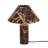 Mable Red Levanto Marble Table Lamp TOV-G18620 TOV Furniture