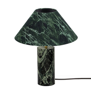 TOV Furniture Mable Marble Print Table Lamp - Elegant Lighting with Authentic Marble Base for Chic Home Decor TOV-G18621