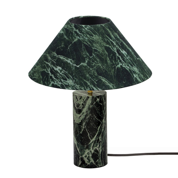 TOV Furniture Mable Marble Print Table Lamp - Elegant Lighting with Authentic Marble Base for Chic Home Decor TOV-G18621