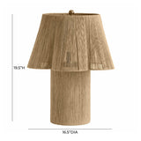 Corrine Natural Jute Table Lamp TOV-G18626 TOV Furniture