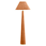Graham Terracotta Velvet Floor Lamp TOV-G18630 TOV Furniture