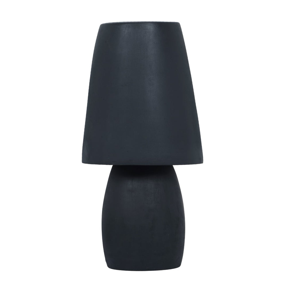TOV Furniture Porcini Terracotta Table Lamp - Artisanal Mushroom Design for Warm, Inviting Home Illumination Blue TOV-G18635