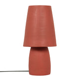 Porcini Red Terracotta Table Lamp TOV-G18636 TOV Furniture