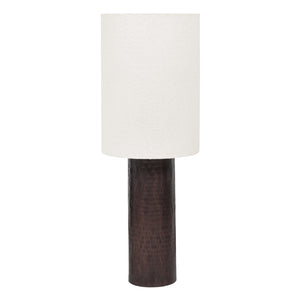 TOV Furniture Grava Boucle & Hammered Bronze Floor Lamp - Handcrafted Modern Lighting for Stylish Interiors TOV-G18638