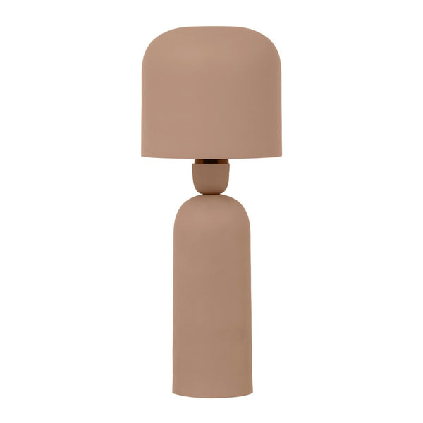 TOV Furniture Shroom Metal Table Lamp - Modern Whimsical Design for Cozy Reading Nooks and Stylish Spaces Terracotta TOV-G18642