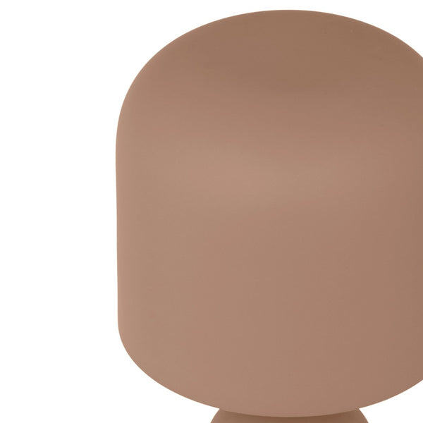 TOV Furniture Shroom Metal Table Lamp - Modern Whimsical Design for Cozy Reading Nooks and Stylish Spaces Terracotta TOV-G18642