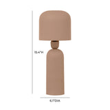 Shroom Terracotta Metal Table Lamp TOV-G18642 TOV Furniture