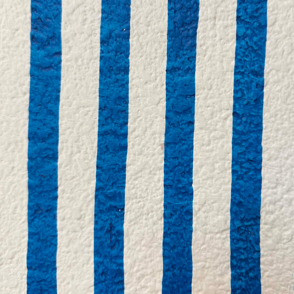 TOV Furniture Maiori Striped Papier Mache Table Lamp - Handcrafted Charm for a Playful, Sophisticated Accent Blue Stripes TOV-G18792