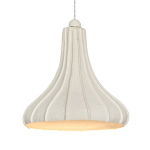 TOV Furniture Looma Handcrafted Cotton Mache Pendant Lamp – Eco-Friendly, Sculptural Design for Warm Ambiance TOV-G18803