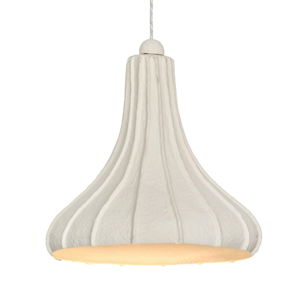 TOV Furniture Looma Handcrafted Cotton Mache Pendant Lamp – Eco-Friendly, Sculptural Design for Warm Ambiance TOV-G18803
