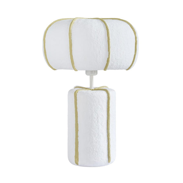 TOV Furniture Looma Cotton Mache Table Lamp - Eco-Friendly Artisanal Lighting for Modern Homes & Cozy Spaces TOV-G18804