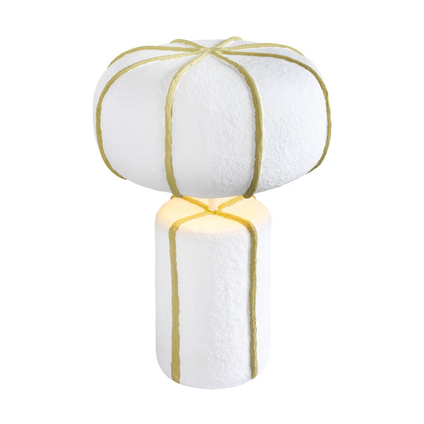 TOV Furniture Looma Cotton Mache Table Lamp - Eco-Friendly Artisanal Lighting for Modern Homes & Cozy Spaces TOV-G18804