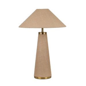 TOV Furniture Graham Natural Jute Table Lamp - Elegant Organic Lighting with Brass Accents for Modern & Rustic Decor TOV-G18810