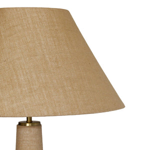 TOV Furniture Graham Natural Jute Floor Lamp - Elegant Tapered Design with Brass Accents for Any Room Style TOV-G18811
