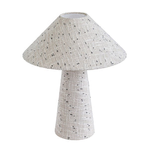 TOV Furniture Fischer Woven Table Lamp - Cozy Boucle Accent for Modern Spaces, Soft Tapered Design & Warm Glow TOV-G18981