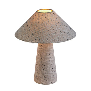 TOV Furniture Fischer Woven Table Lamp - Cozy Boucle Accent for Modern Spaces, Soft Tapered Design & Warm Glow TOV-G18981