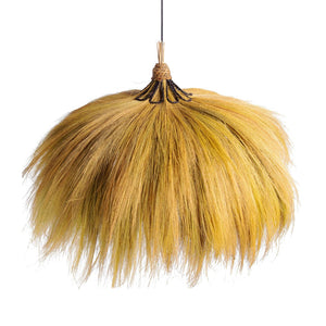 TOV Furniture Serengeti Outdoor Pendant Lamp - Handcrafted Natural Rayung Grass Light Fixture for Rustic Elegance TOV-G21001