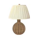 Pallora Cream & Natural Rattan Table Lamp