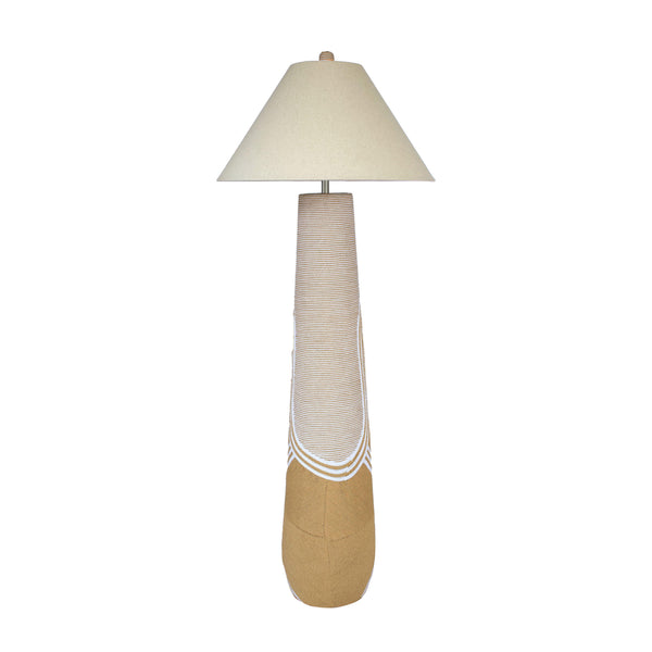 Harlee Natural Woven Floor Lamp TOV-G54343 TOV Furniture
