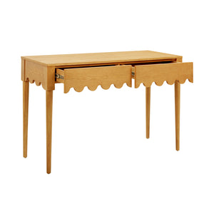 Oodle Natural Ash 2-Drawer Desk TOV-H54324 TOV Furniture