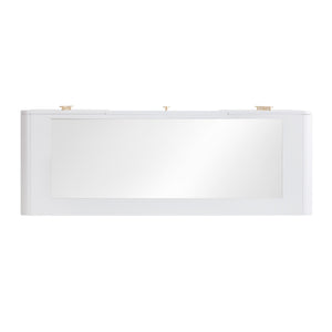 Hollywood White Desk with Vanity Mirror TOV-H54352 TOV Furniture