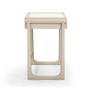 TOV Furniture Alfalfa 52" Desk with Soft-Closing Drawers - Sleek Workstation for Home Office and Compact Spaces Taupe TOV-H54438