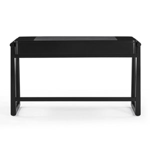 TOV Furniture Alfalfa 52" Desk with Soft-Closing Drawers - Sleek Workstation for Home Office and Compact Spaces Black TOV-H54439
