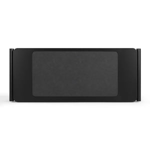 TOV Furniture Alfalfa 52" Desk with Soft-Closing Drawers - Sleek Workstation for Home Office and Compact Spaces Black TOV-H54439