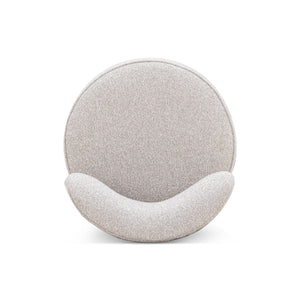 TOV Furniture Amaya Stylish Grey Fabric Swivel Desk Chair – Comfortable, Durable & Perfect for Modern Workspaces TOV-H54612