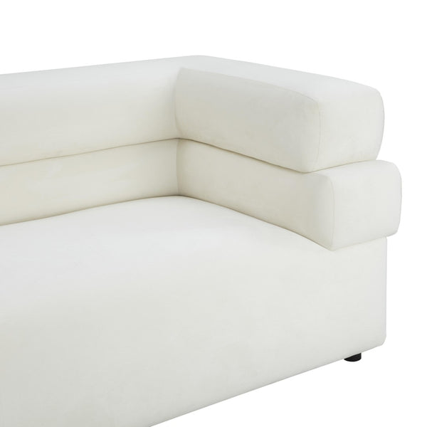 TOV Furniture Elsa 98" Velvet Upholstered Sofa - Elegant Modern Design with Plush Comfort & Durable Quality TOV-IHL68574