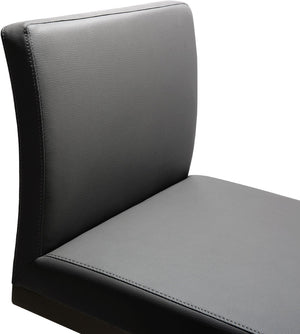 TOV Furniture Parma Performance Vegan Leather Counter Stool Set of 2 – Stylish Comfort for Modern Spaces Grey TOV-K3606