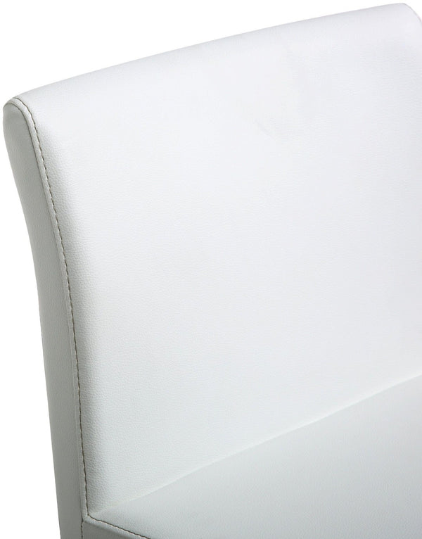 TOV Furniture Denmark Vegan Leather Counter Stool Set with Gold Base – Luxe Comfort for Modern Spaces White / Counter Height TOV-K3672