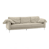 Vari Textured Velvet Lounge Sofa